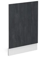 Vicco Frontblende R-Line, Schwarz Beton/Wei&szlig;, 45 cm ohne Arbeitsplatte (1 St)