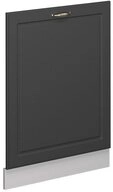 Vicco Frontblende Fame-Line, Anthrazit-Gold Landhaus/Wei&szlig;, 60 cm ohne Arbeitsplatte
