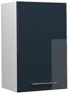 Vicco H&auml;ngeschrank Fame-Line, Dunkelblau Hochglanz/Wei&szlig;, 45 cm (1-St)