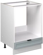 Vicco Herdumbauschrank Fame-Line, Hellblau-grau/Wei&szlig;, 60 cm ohne Arbeitsplatte