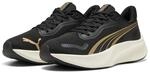 Laufschuh PUMA "POUNCE LITE", Damen, Gr. 44, schwarz (puma gold, puma schwarz),