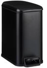 relaxdays M&uuml;lleimer Bad M&uuml;lleimer 5 l Softclose, schwarz
