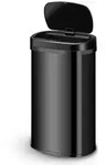Juskys M&uuml;lleimer, 60 L, rostfrei, intelligenter Sensor, batteriebetrieben,