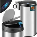 monzana M&uuml;lleimer, 40 L Automatik Sensor M&uuml;lleimer LED Display M&uuml;llbeh&auml;lter