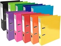Exacompta 10x Ordner Prem'Touch A4, Rückenbreite 70mm, Iderama - Farben sortiert Exacompta 10x Ordner Prem'Touch A4, Rückenbreite 70mm, Iderama - Farben sortiert
