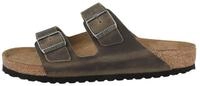 Birkenstock Arizona ge&ouml;ltes Nubukleder normal Sandale Sandaletten,...