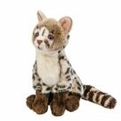 Teddys Rothenburg Kuscheltier Ginsterkatze 28 cm sitzend beige gefleckt...