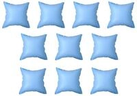 vidaXL Whirlpoolkopfst&uuml;tze, Aufblasbare Poolkissen f&uuml;r Aufstellpools 10 Stk. PVC