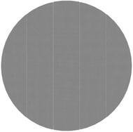 vidaXL Pool-Abdeckplane, Pool-Bodentuch Hellgrau &Oslash;550 cm Polyester Geotextil