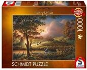 Schmidt Spiele Puzzle Schmidt Spiele Terry Redlin: Sonnengold &uuml;ber, 1000...