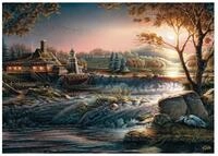 Schmidt Spiele Puzzle Terry Redlin: Lichter&nbsp;In Der&nbsp;Wildnis (1000 Teile),