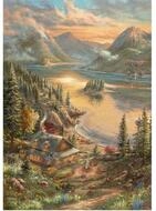 Schmidt Spiele Puzzle Pracht am Seeufer, 599 Puzzleteile