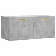 vidaXL H&auml;ngeschrank Wandschrank Betongrau 80x36,5x35 cm Holzwerkstoff (1-St)