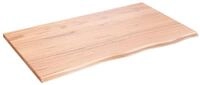 vidaXL Wandregal 100 x 60 x 2 cm Wandregal Hellbraun 100x60x2 cm Massivholz...