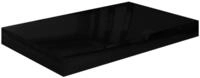 vidaXL Wandregal, Schweberegal Hochglanz-Schwarz 40x23x3,8 cm MDF