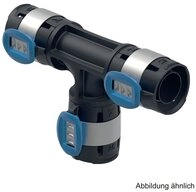 GEBERIT Wasserrohr Geberit FlowFit T-St&uuml;ck, 32-32-32 mm