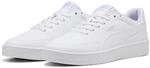 Sneaker PUMA "COURT CLASSIC CLEAN", Herren, Gr. 44, puma wei&szlig;, cool light gray,