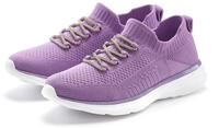 Sneaker LASCANA "Slip-On-Sneaker, Slipper, Freizeitschuh", M&auml;dchen, Gr. 36, lila