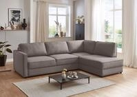 ATLANTIC home collection Schlafsofa Chill, Ecksofa mit Bettfunktion und...