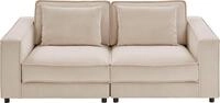 ATLANTIC home collection 2-Sitzer Valan, XXL-Sitzfl&auml;che, mit Cord-Bezug, frei
