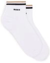 BOSS Freizeitsocken 2P SH Stripe CC (Packung, 2-Paar, 2er) mit BOSS Schriftzug