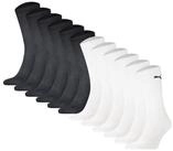 PUMA Kurzsocken Unisex Socken 12er Pack Baumwolle (Packung, 12er Pack)