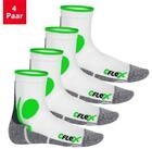 CFLEX Sportsocken Damen und Herren Running Funktionssocken (4 Paar) Laufsocken