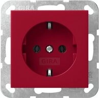 GIRA Klemmen Gira SCHUKO-Steckd. System 55 4455108