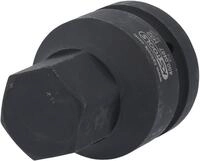 KS Tools Sechskant-Bit, 1" KraftStecknuss Innensechskant, kurz, 32 mm