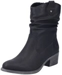 Rieker Westernstiefelette, Cowboyboots, slouchy Schaft, Blockabsatz, mit