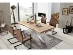 SIT Esstisch Kigali Mango Massivholz mit nat&uuml;rlicher Baumkante und...