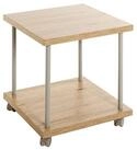 HAKU Beistelltisch Beistelltisch Eiche Kaschmirgrau-Sofatisch MDF-B 40 x H 45 x T 40
