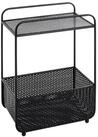 HAKU Beistelltisch Beistelltisch schwarz-Sofatisch Lochblechoptik-B 41 x H 58 x...