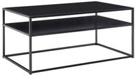 Wohnling Couchtisch WL6.601 100x60x45 cm Metall Wohnzimmertisch Sofatisch Tisch