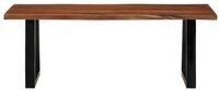 vidaXL Couchtisch 110 x 55 x 40 cm Couchtisch Honigbraun 110x55x40 cm Massivholz