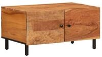 vidaXL Couchtisch NA Couchtisch 80x50x40 cm Massivholz Akazie