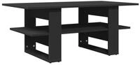 vidaXL Couchtisch, Couchtisch Schwarz 102x55x42 cm Holzwerkstoff