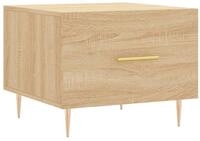 vidaXL Couchtisch Couchtisch Sonoma-Eiche 50x50x40 cm Holzwerkstoff (1-St)
