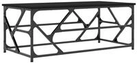 vidaXL Couchtisch Couchtisch Schwarz 100x50x40 cm Holzwerkstoff (1-St)