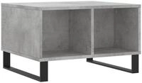 vidaXL Couchtisch Couchtisch Betongrau 60x50x36,5 cm Holzwerkstoff (1-St)