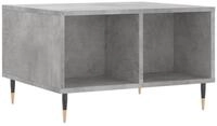 vidaXL Couchtisch Couchtisch Betongrau 60x50x36,5 cm Holzwerkstoff (1-St)
