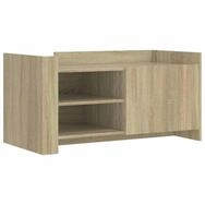 vidaXL Couchtisch Couchtisch Sonoma-Eiche 100x50x50 cm Holzwerkstoff (1-St)