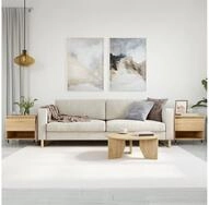 vidaXL Couchtisch vidaXL Couchtische 2 Stk. Sonoma-Eiche 50x46x50 cm...