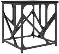 vidaXL Couchtisch Couchtisch Schwarz 45x45x47,5 cm Holzwerkstoff (1-St)