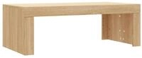 vidaXL Ablagetisch, Couchtisch Sonoma-Eiche 102x50x36 cm Holzwerkstoff