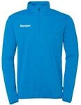 Trainingspullover KEMPA "1/4 ZIP TOP 1/4 Zip Top Kids", M&auml;dchen, Gr. 116, blau