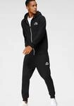 Jogginganzug LONSDALE "ROTTINGDEAN", Herren, Gr. 3XL, schwarz, angeraute Sweatware,