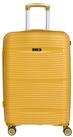 D&N Koffer Travel Line 4200 - 4-Rollen-Trolley M 67 cm (yellow), 4 Rollen Rollen