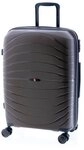 GLADIATOR Hartschalen-Trolley - Koffer L, 77 cm, 4 Rollen, Dehnfalte, blau, grau od.