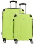 NOWI Trolleyset Lugano, 4 Rollen, (2-teilig, 2 tlg), ABS